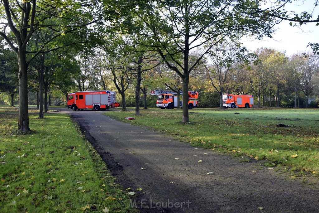 Feuer 1 brannten 3 Lauben Koeln Fuehlingen Kriegerhofstr P149.JPG - Miklos Laubert